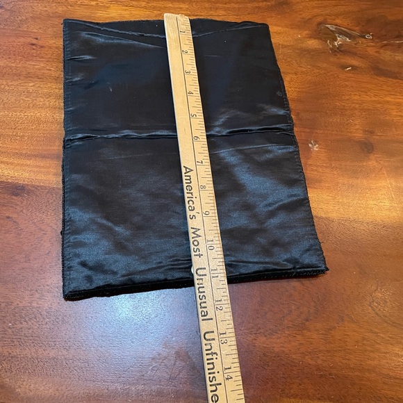 Mister ernest evening black sequin Rectangular clutch - Picture 7 of 10